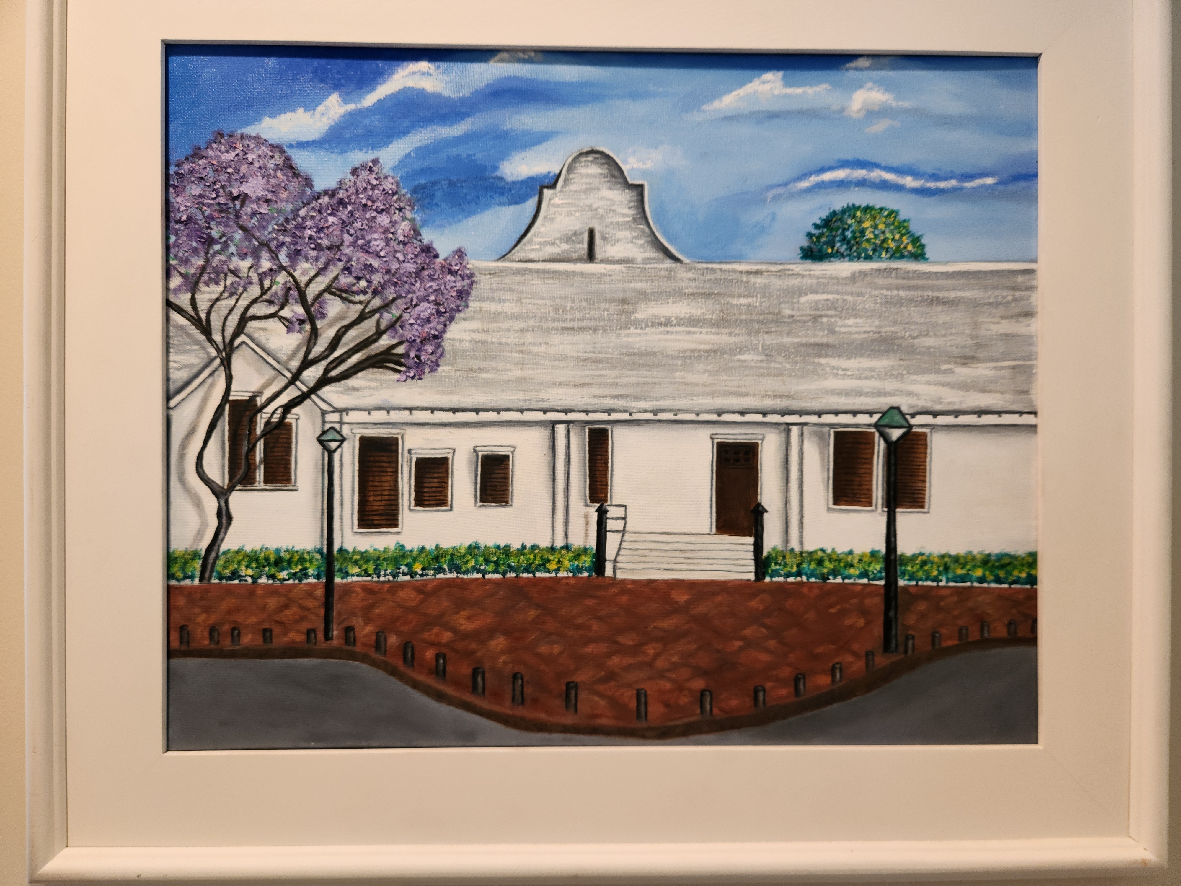 Downtown Stellenbosh,South Africa Without Frame